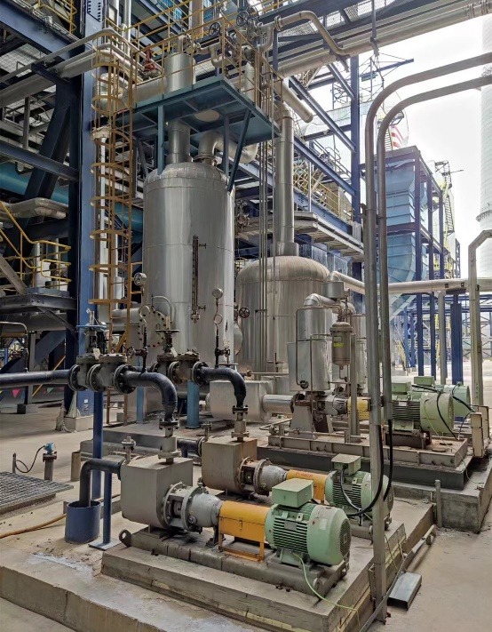  古雷石化鍋爐定排擴容器排汽余熱回收